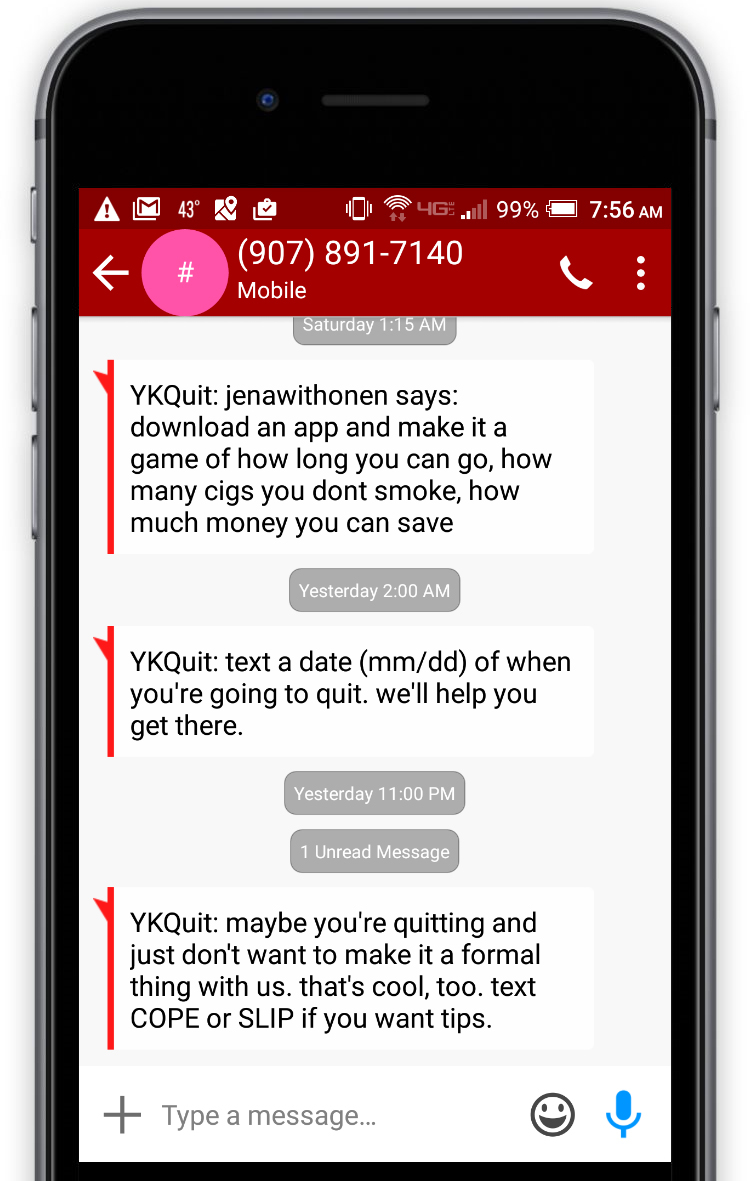 YKQuit Texts