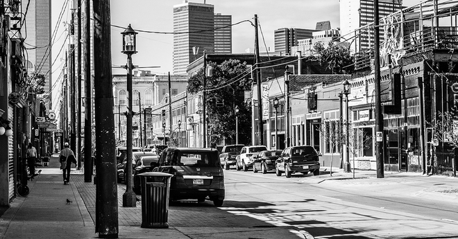 low income street