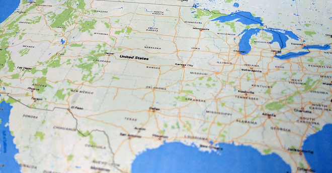 states map