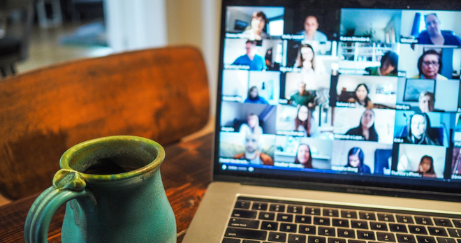 Coffee and a Laptop