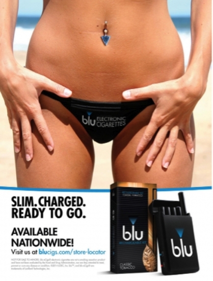 Blue ad