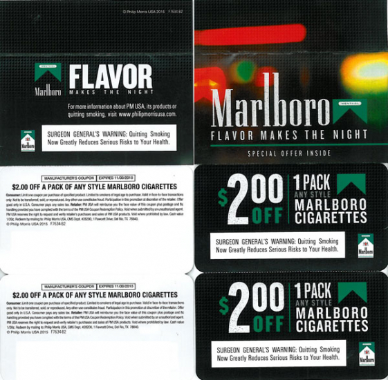 marlboro coupons direct mail
